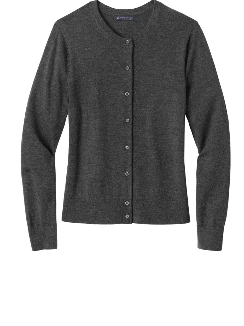 Gray Brooks Brothers Cardigan Merino Sweater Size M - New